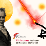 Christmas lecture 2024 on December 20, 2024 at 3.30 pm
